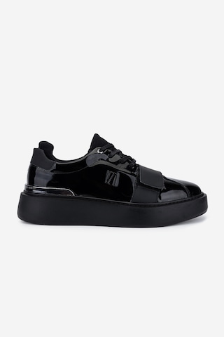 Valmenti Erkek Hakiki Deri Siyah Rugan Sneakers & Spor Ayakkabı 352 23106 Erk Ayk Sk25-26 Sıyah Rgn Siyah