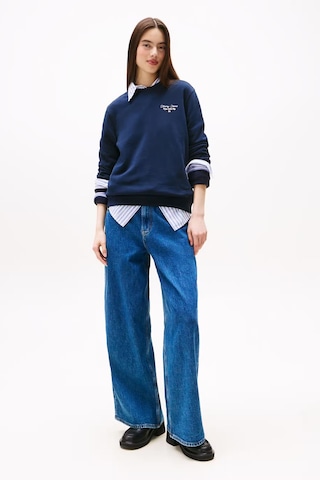 Kadın Regular Fit Nakış Logolu Sweatshirt - Lacivert Dark Night Navy