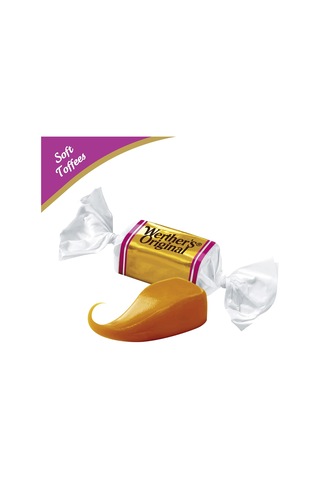 Werther's Original Soft Caramel Toffees Yumuşak Karamel Şekerleme 100 G 2 Adet