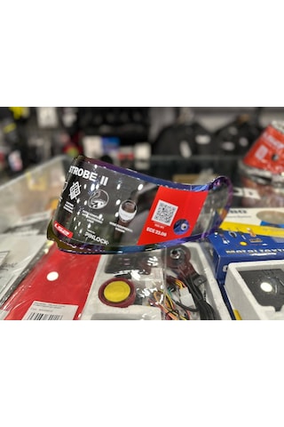 Kask Camı Ls2 Strobe 2 Gökkuşağı