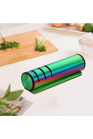 Homyl Mutfak Bıçağı Bileme 3 Aşamalı Taşınabilir