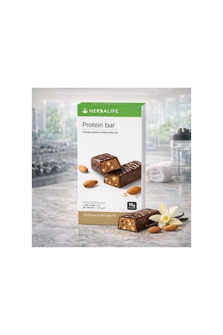 Herbalife Protein Bar Vanilya Aromalı Bademli 14'lü Paket Yüksek Proteinli Atıştırmalık