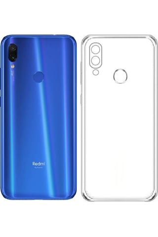 Xiaomi Redmi Note 7 Kamera Korumali Süper Silikon Kilif 553953877
