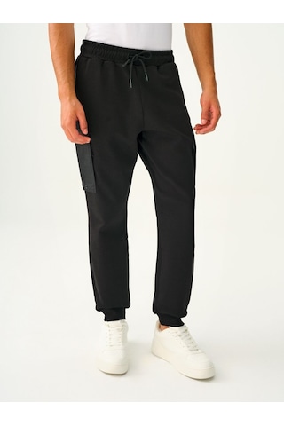 LOFT Regular Fit Erkek Eşofman Altı Lf2036495 Q1.v1 Siyah
