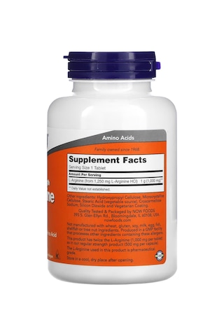 Double Strength L-arginine, 1,000 Mg, 120 Tablets