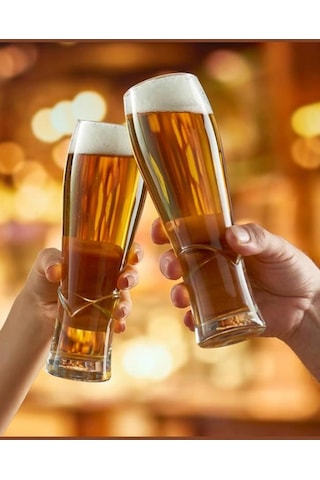 Paşabahçe 420748 Craft Bira Bardağı 455 Cc 6'lı - Şeffaf