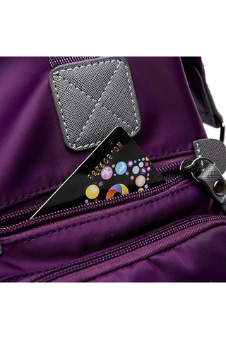 Suofeng Siyah Nylon Kadın Çanta - Büyük Kapasiteli Anne Çantası, Tek Çantılı/sırt Çantası, Seyahat Ve Gündelik Kullanıma Uygun, Dayanıklı Ve Konforlu Siyah