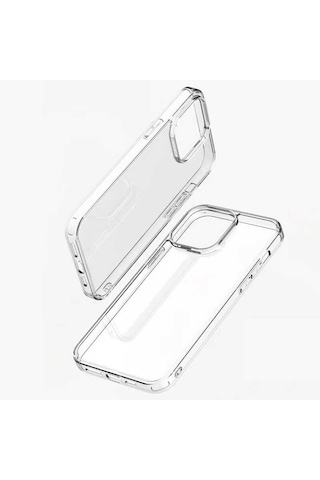 Wiwu Apple Uyumlu iPhone 14 Pro Max Kılıf Şeffaf Airbag Tasarımlı Wiwu Concise Serisi Kapak ZORE-270360