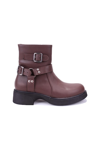 Dagoster Dza07-115307 Kahve Günlük Düz Taban Spor Kadın Bot 001