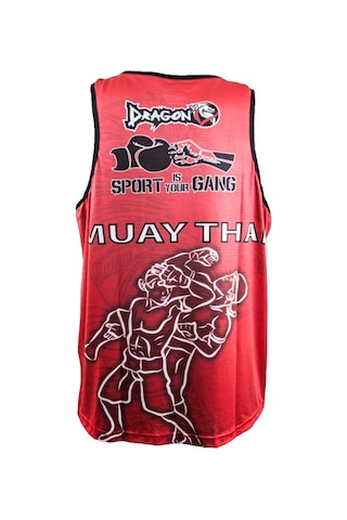 Dragondostore Dragon 45759 Dijital Baskılı Muaythai Atleti