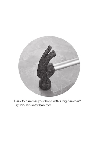 Mini Pençe Çekiç Traceless Çiviler Özel Çekiç Demir