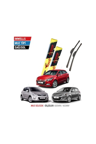 Hyundai İ20 İnwells Muz Silecek Takımı 2008-2020