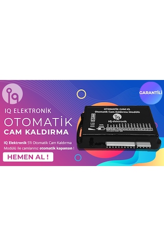 İq Otomatik Cam Kaldırma 5 Cam Termikli Iq