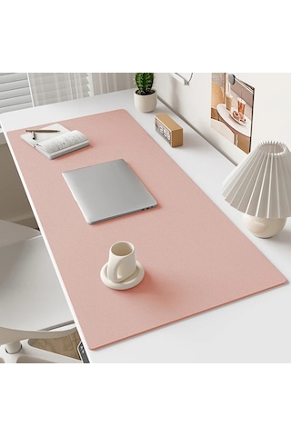 Elmpaly Japon Kiraz Çiçeği Pembe 13.39x31.5 İnç Büyük Boy Öğrenci Ve Ofis Masa Altlığı Mouse Pad