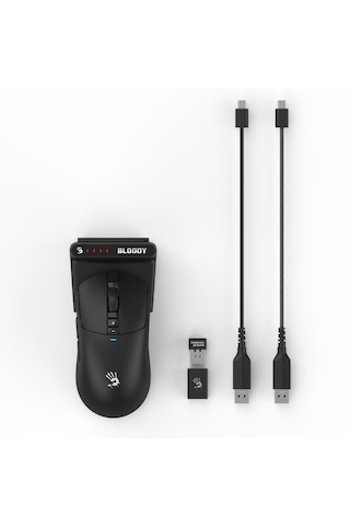 A4-tech Bloody R72 Ultra Duo 20k Kablosuz Şarj Edilebilir Gaming Mouse -