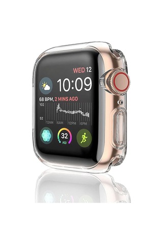 Apple Uyumlu Watch 38mm Şeffaf Silikon Saat Koruma