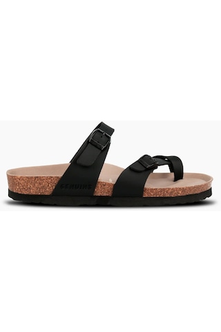 Terlik Kadın Dublın G104379 Genuins Vegan Black Vegan Black Siyah