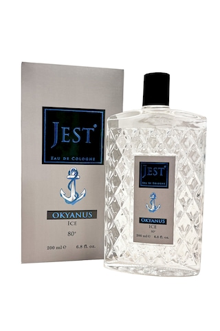 Cam Şişe Kolonya Okyanus 200 Ml