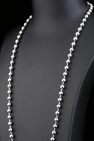 Erkek Çelik Kolye Top Zincir Spor Model 4 Mm 56 Cm Jdepp (31175627) Beyaz