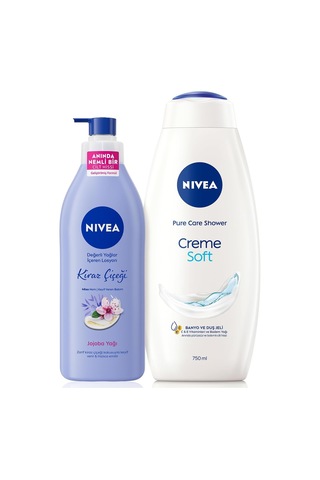 Lexroo Creme Soft Kremsi Dokunuş Duş Jeli 750ml Ve Değerli Yağlar Içeren Nemlendirici Vücut Losyonu Diğer