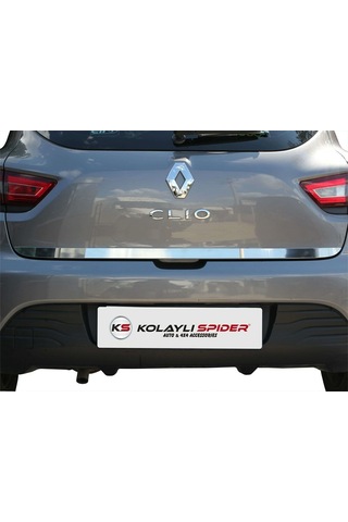 Renault Clio 4 Bagaj Alt Çıta Krom   2013-2019