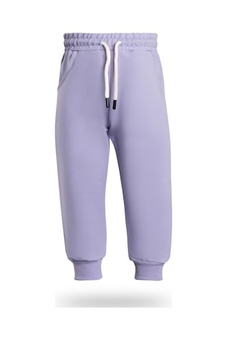 Heyadventure Kız Çocuk Jogger Eşofman Altı Cepli Paçası Kaşkorseli Lila Lila