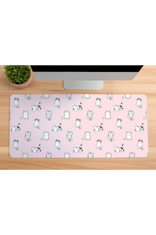 Gaming Oyuncu Xl Mouse Pad Kaydırmaz Dikişli 80 30 Cm Mousepad 17