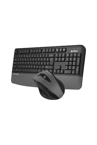 A4tech Fg2500s Plus Kablosuz Q Trk Gri Klavye - Mouse Set Optik