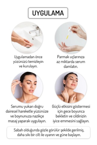 Nanoderma Gece Boyu Etkili Lifting Serumu Cilt Germe Sıkılaştırıc