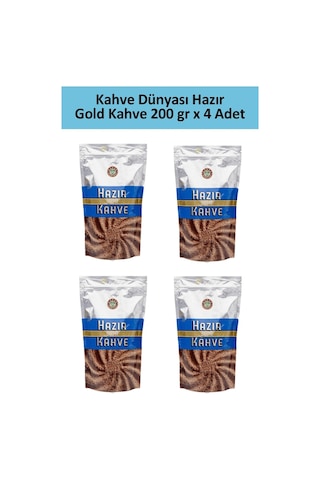 Kahve Dünyası Gold Hazır Kahve 4 x 200 G