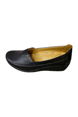 Fastbrandshoes Kadın İçi Dışı Deri Ayakkabı Siyah - 661461652 Siyah