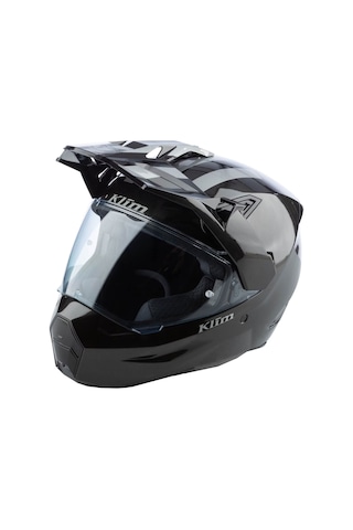 Klim X1 Alpha Carbon Patroit Korumalı Adv Kask Metalik Siyah