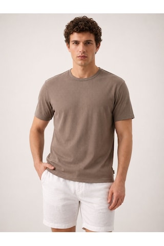 LOFT Regular Fit Erkek Tshirt K.kol Lf2042154 Q1.v1 Vizon