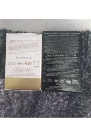 Avon Rare Onyx Kadın Parfüm Edp 50 Ml. Ve Avon Today Kadın Parfüm Edp 50 Gül Ağacı - Hanımeli