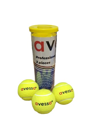 Özel Üretim Tutkun Raket Aktiviteler Tt-800 Yellow Maç Tenis Topu 3'lü Tüpte