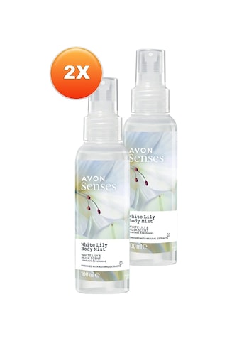 Avon Senses Beyaz Zambak Vücut Spreyi 2 x 100 ML
