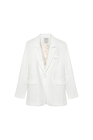 Quzu Ekru Kadın Blazer Ceket 50873