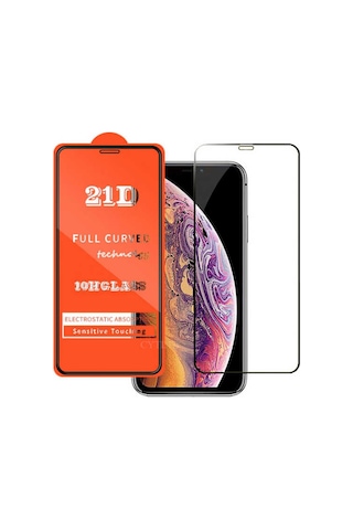 Apple Uyumlu iPhone 11 Ekran Koruyucu 21D - Kırılmaz Ekran