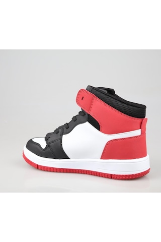 Cool Haykat Boğazlı Grs Siyah-kırmızı Unisex Sneakers Siyah - Kırmızı