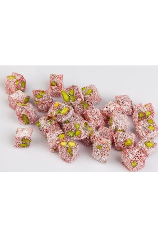 Balşeker Çifte Kavrulmuş Nar Aromalı Antep Fıstıklı Mini Lokum 3 KG