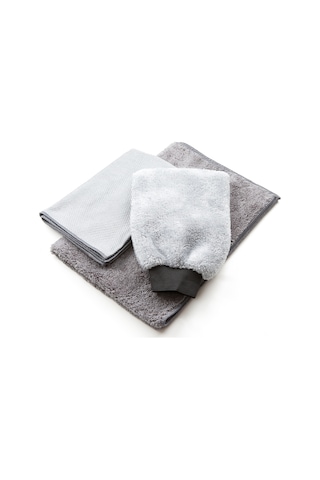 Dat35 Newyorkdry Mikrofiber Araç Kurulama Havlusu + Oto Cam Bezi Eldiveni