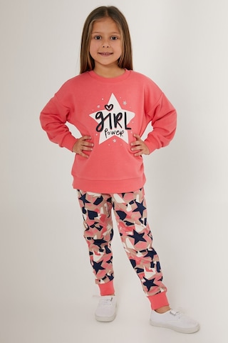 Rolypoly Girl Powers Pembe Kız Çocuk Eşofman Takımı Pembe