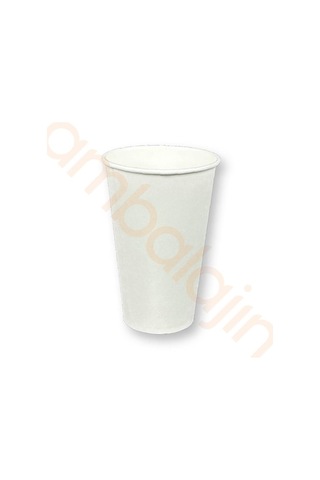 100 Adet12 Oz Kağıt Karton Bardak Sıcak İçecek İçin Kahve Çay Bardağı Çok Renkli