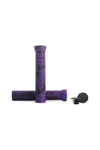 Mtb Bmx Dirt Jump Freeride Elcik Silikon Bisiklet Elcik Kaymaz Yapı 160 Mm Bisiklet Elciği Mor Mor - Siyah