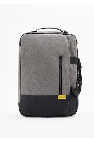 Caterpillar Laptop Ve Tablet Uyumlu Çok Bölmeli Sırt Çantası Gri
