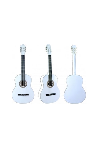 Lichtenberg Cg851 Beyaz Klasik Gitar Taşıma Çantalı