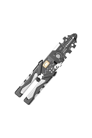 Fastbuy Yüksek Kaliteli 25 Fonksiyonlu Elektrikçi Kablo Sıyırma Makinesi - Siyah, Pratik Alet