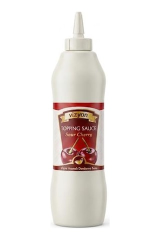 Vizyon Vişne Aromalı Dondurma Ve Toppıng Sos 1 Kg