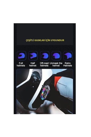 Smith Y20 Max Motosiklet Bluetooth 5.3 Kask İnterkom