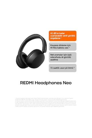 Xiaomi Redmi Neo Bluetooth 5.4 Kulaküstü Kulaklık